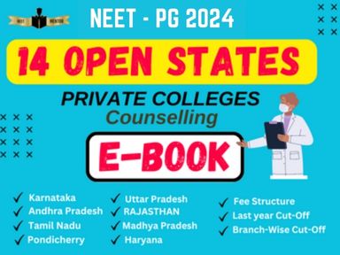 NEET PG 2024 ALL OPEN State Private College Counselling